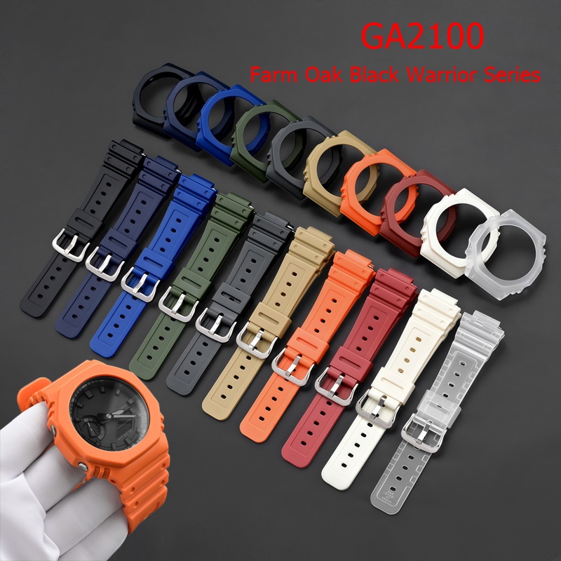Casio Watch G-Shock Ga-2100 - Harsband voor Casio Farm Oak GA-2100