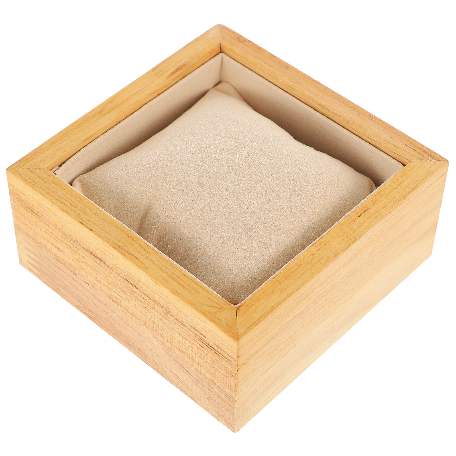 Watches Jewelry Holder - Enkelvoudige horlogedisplaystandaard Premium houten sieradenhouder Uitstekende