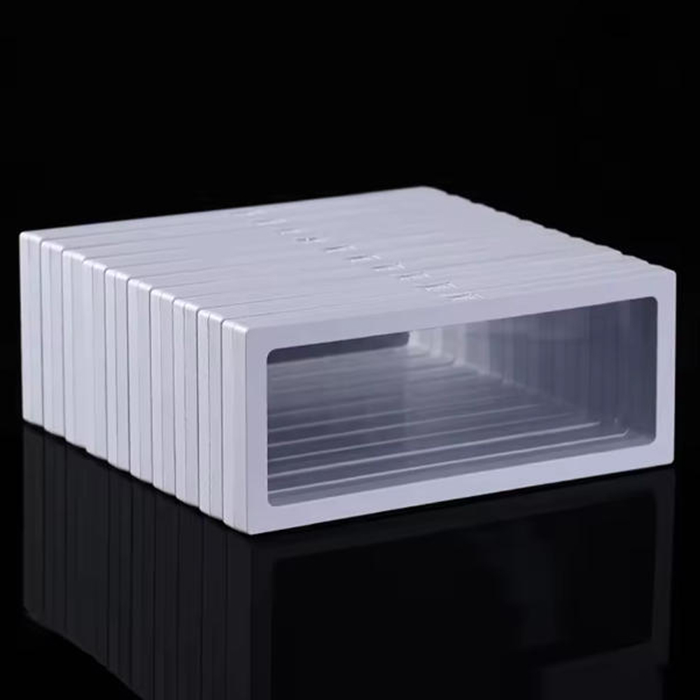 Watch Display Box - Wit 10 stuks, Transparant zwevend displayrek,