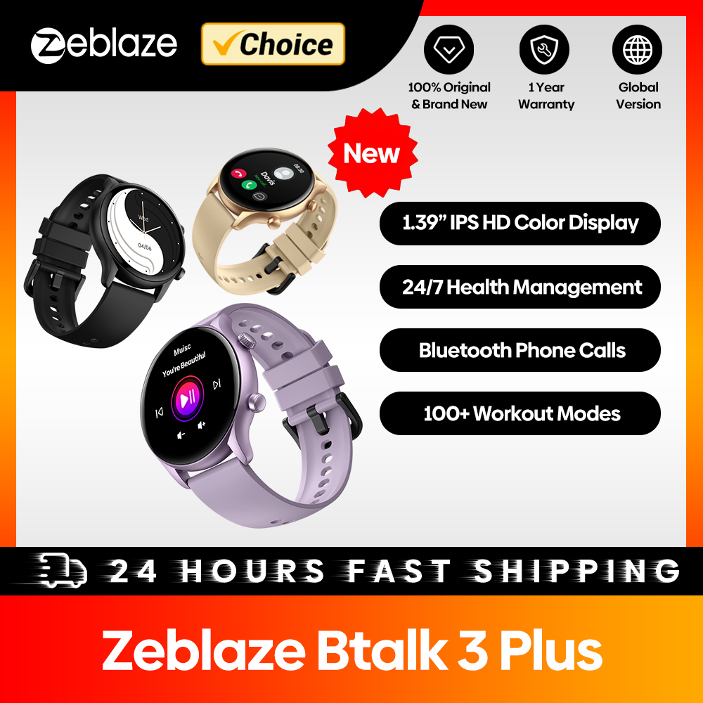 Italian Jewelry Watches - Nieuwe Zeblaze Btalk 3 Plus Voice