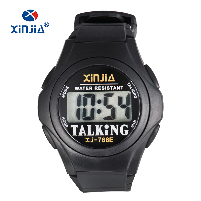 Italian Jewelry Watches - XINJIA Nieuw pratend horloge voor blinde