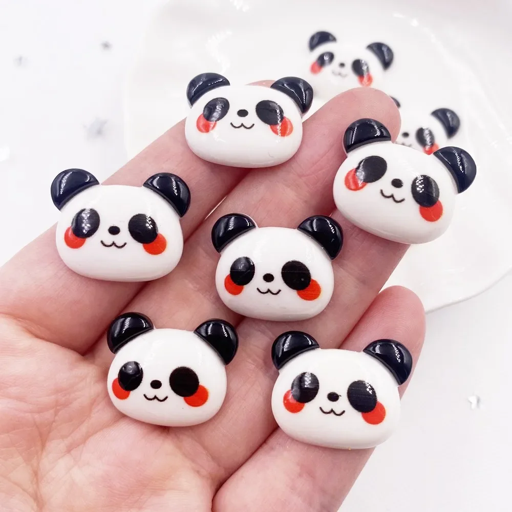 Paradise Jewelry & Watches Llc Miami - 12PCS Kawaii Kleurrijke Hars Zwart witte