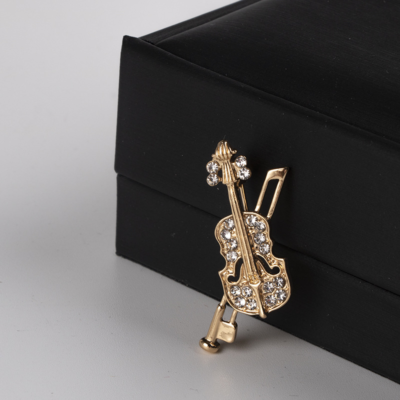 Kristal Viool Broche Sieraden  - Vintage Brooch Pin recensie en prijs