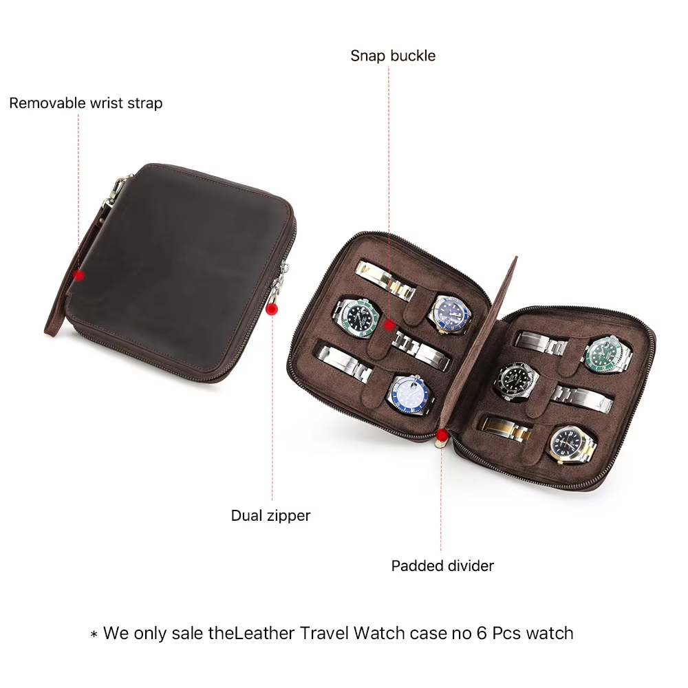 2/4/6 Slots Horloge Opbergdoos - Jewelry Box Organizer Watches recensie en prijs