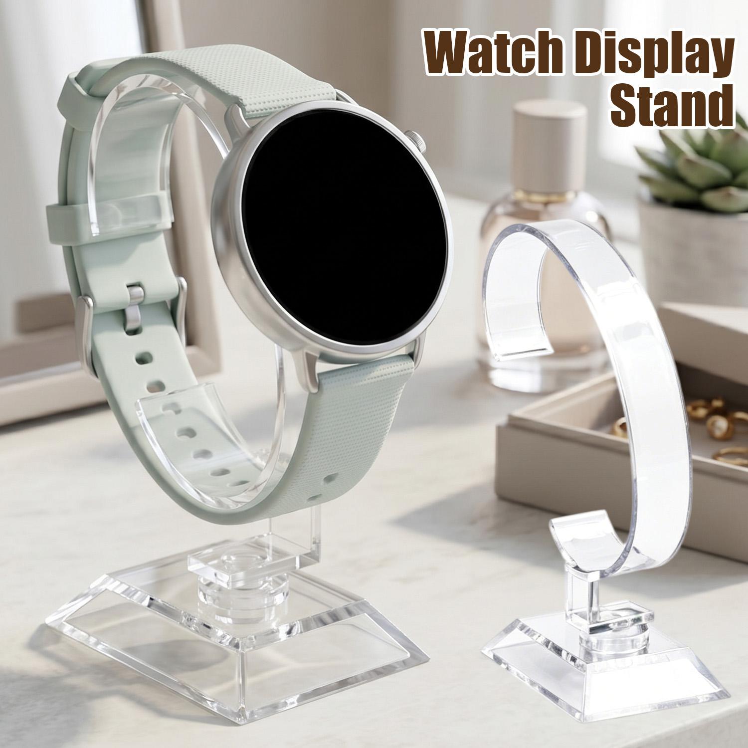 Transparante horloge-displayst - Watches Jewelry Holder recensie en prijs
