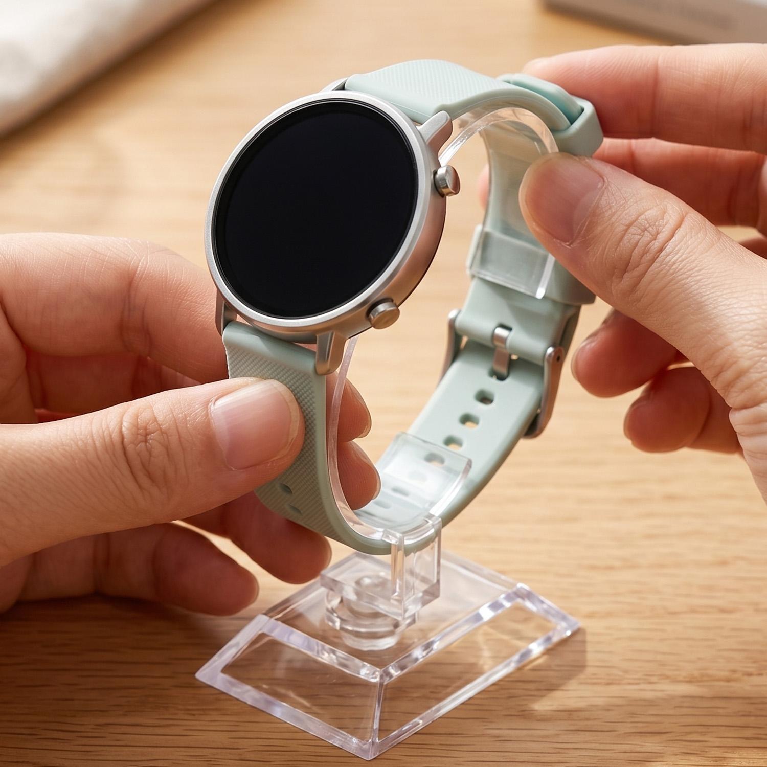 Transparante horloge-displayst - Watches Jewelry Holder recensie en prijs