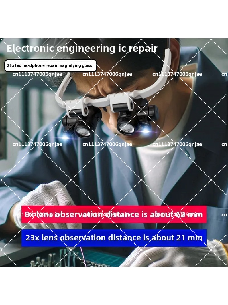 23x vergrootglazen met hoofdba - Jewelry Repair & Watches Reviews recensie en prijs