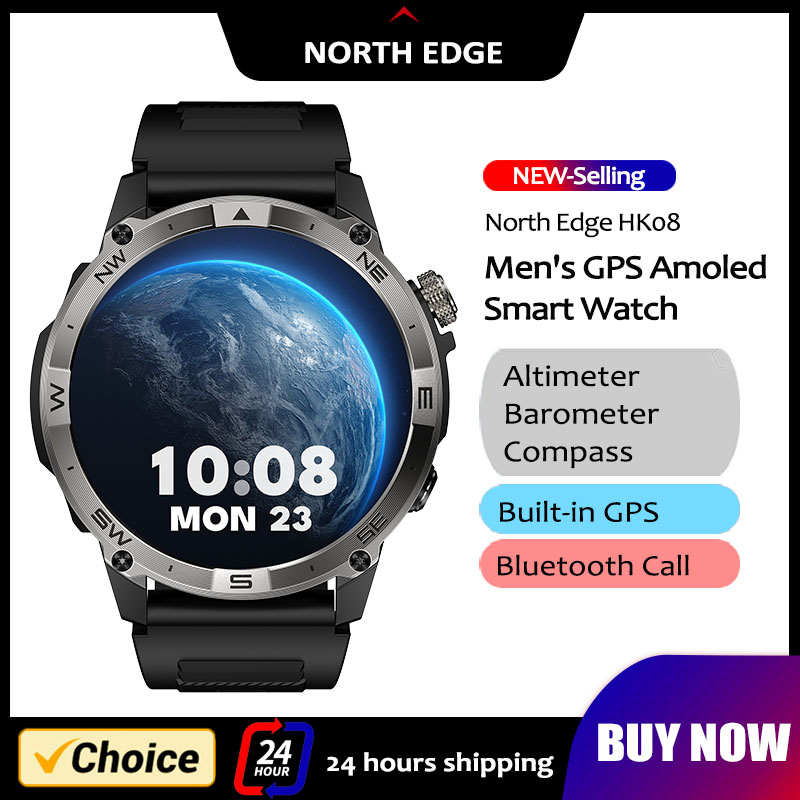 NORTH EDGE GPS Sport Smart Wat - Italian Jewelry Watches recensie en prijs