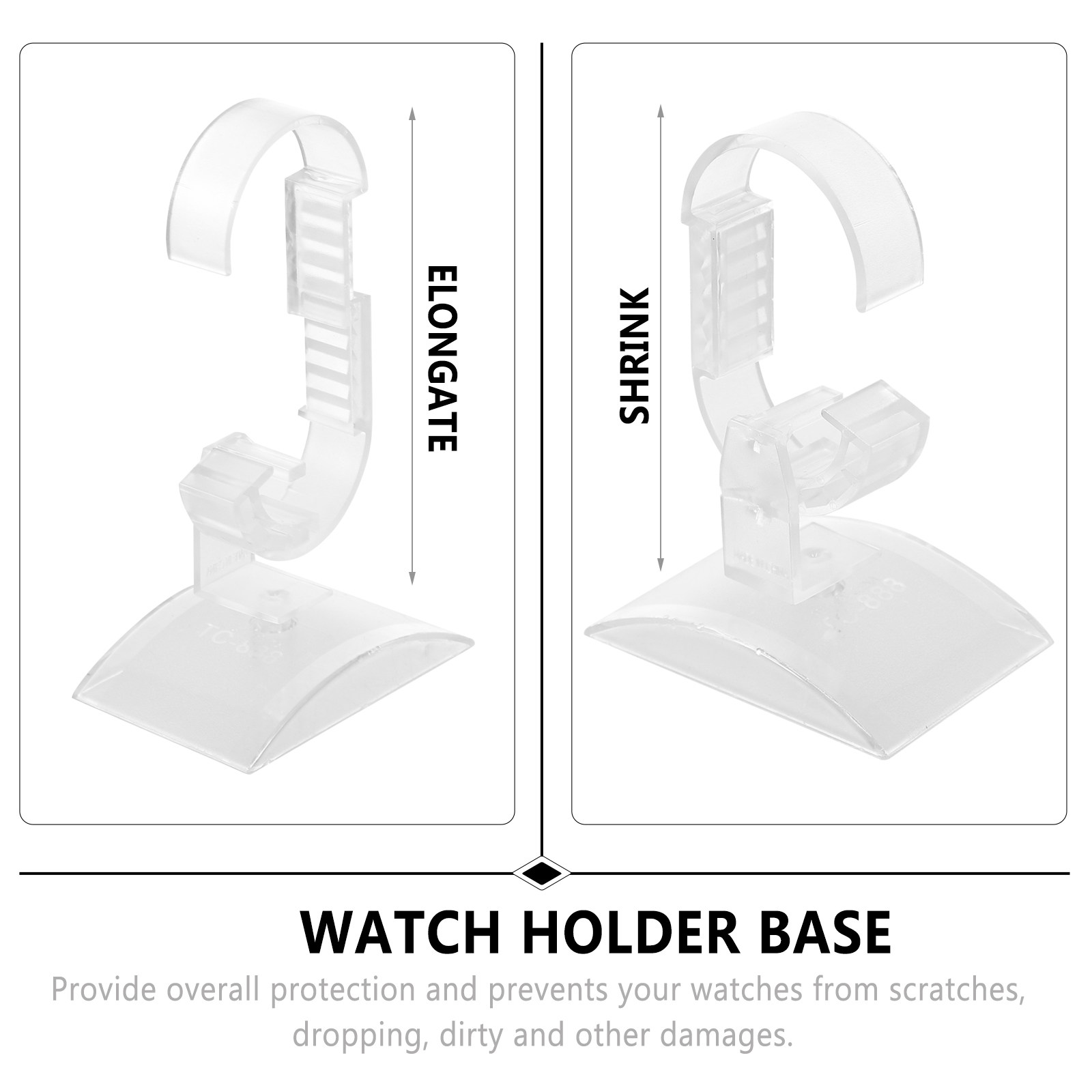 2 stuks premium horloge-displa - Watches Jewelry Holder recensie en prijs