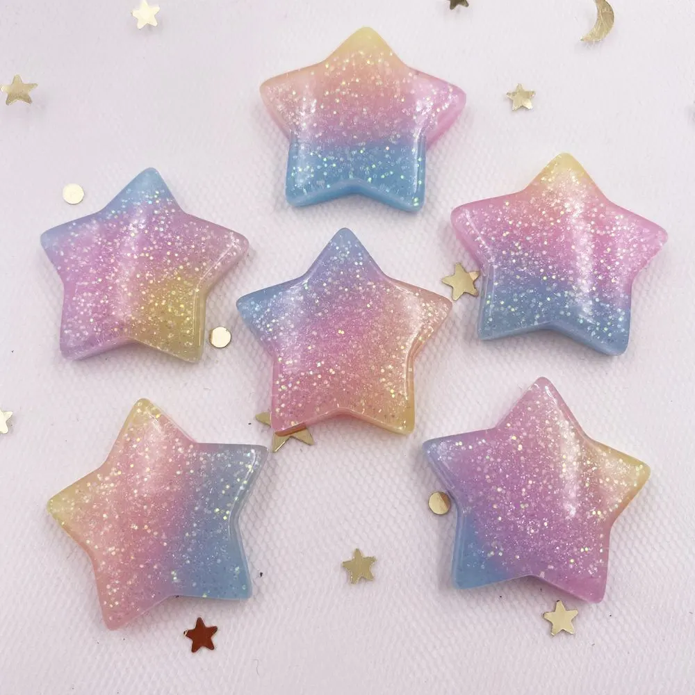 10PCS Glitter Kawaii Hars Kleu - Paradise Jewelry & Watches Llc Miami recensie en prijs