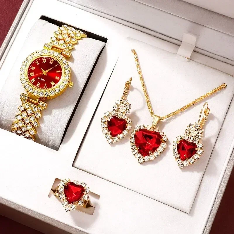 Gouden Luxe Horloge Vrouwen Ri - Jewelry Watches Luxury recensie en prijs