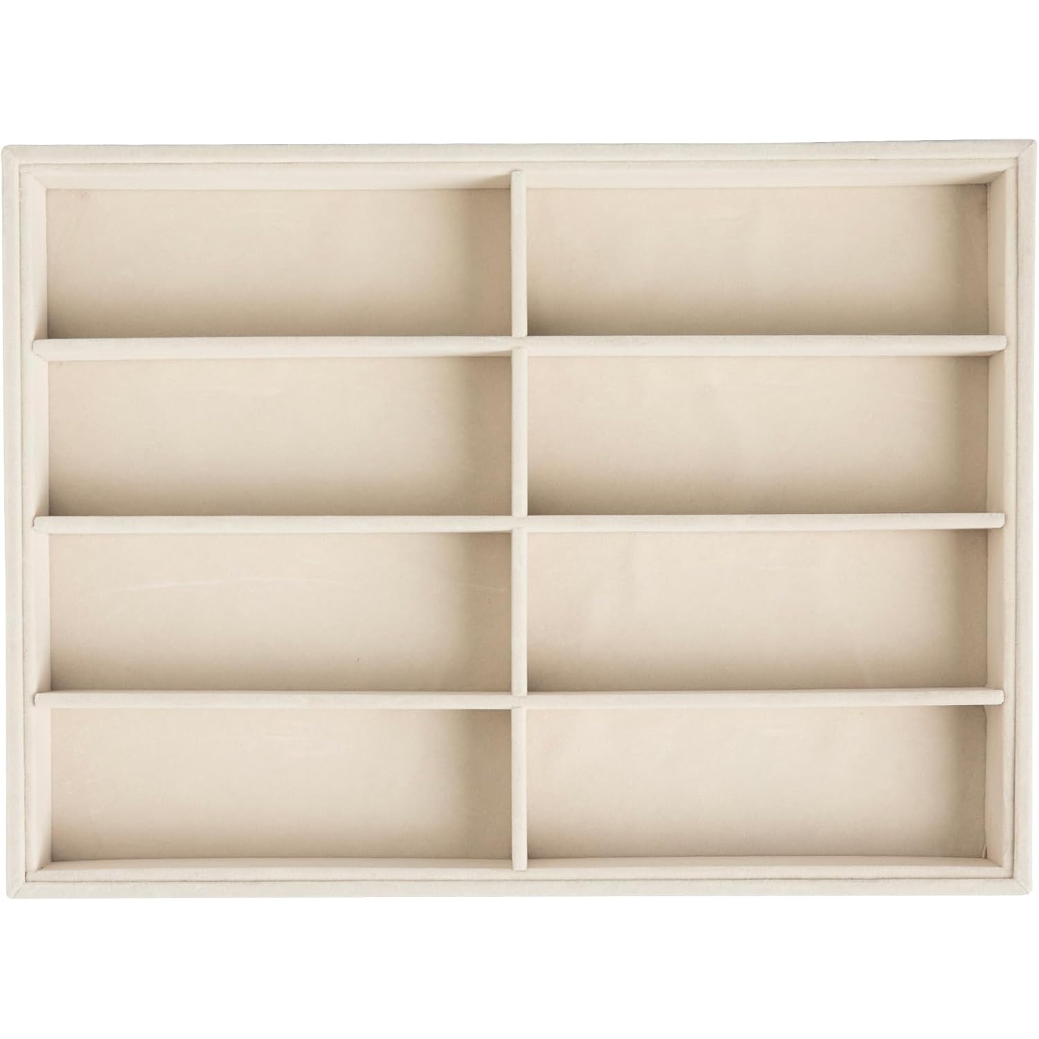 Veelzijdige grijze fluwelen op - Jewelry Box Organizer Watches recensie en prijs