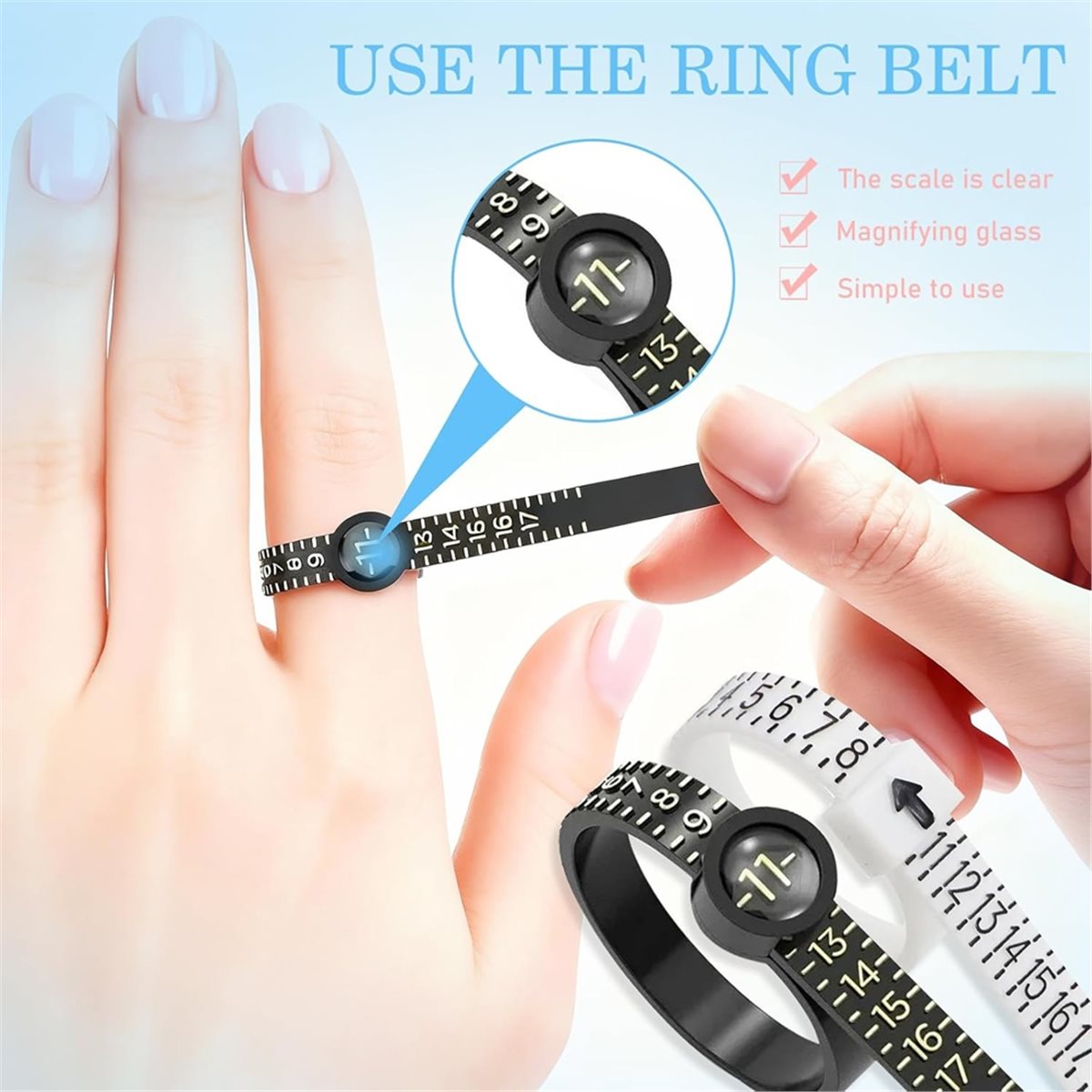 Homegood Ringmaatmeter, voor l - Jewelry Repair & Watches Reviews recensie en prijs