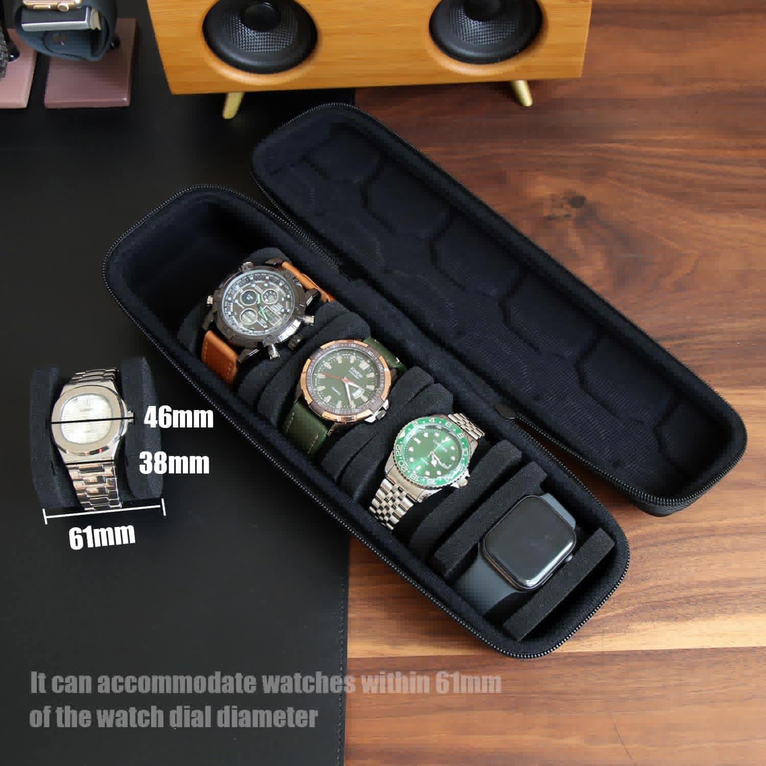 Horlogebox-organizer voor mann - Watch Display Box recensie en prijs