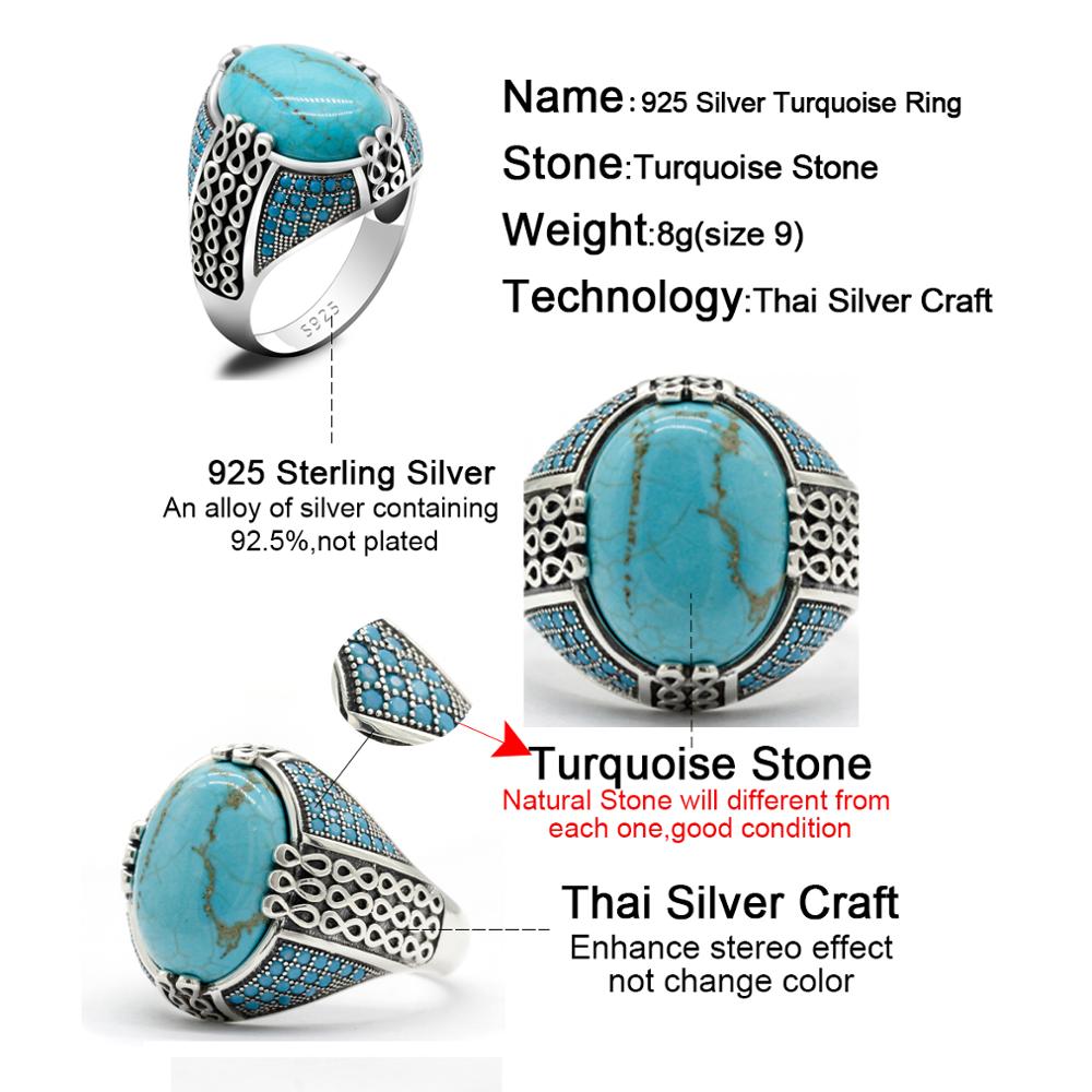 Natuurlijke Turquoise Stone Ri - Turquoise Stone Ring recensie en prijs