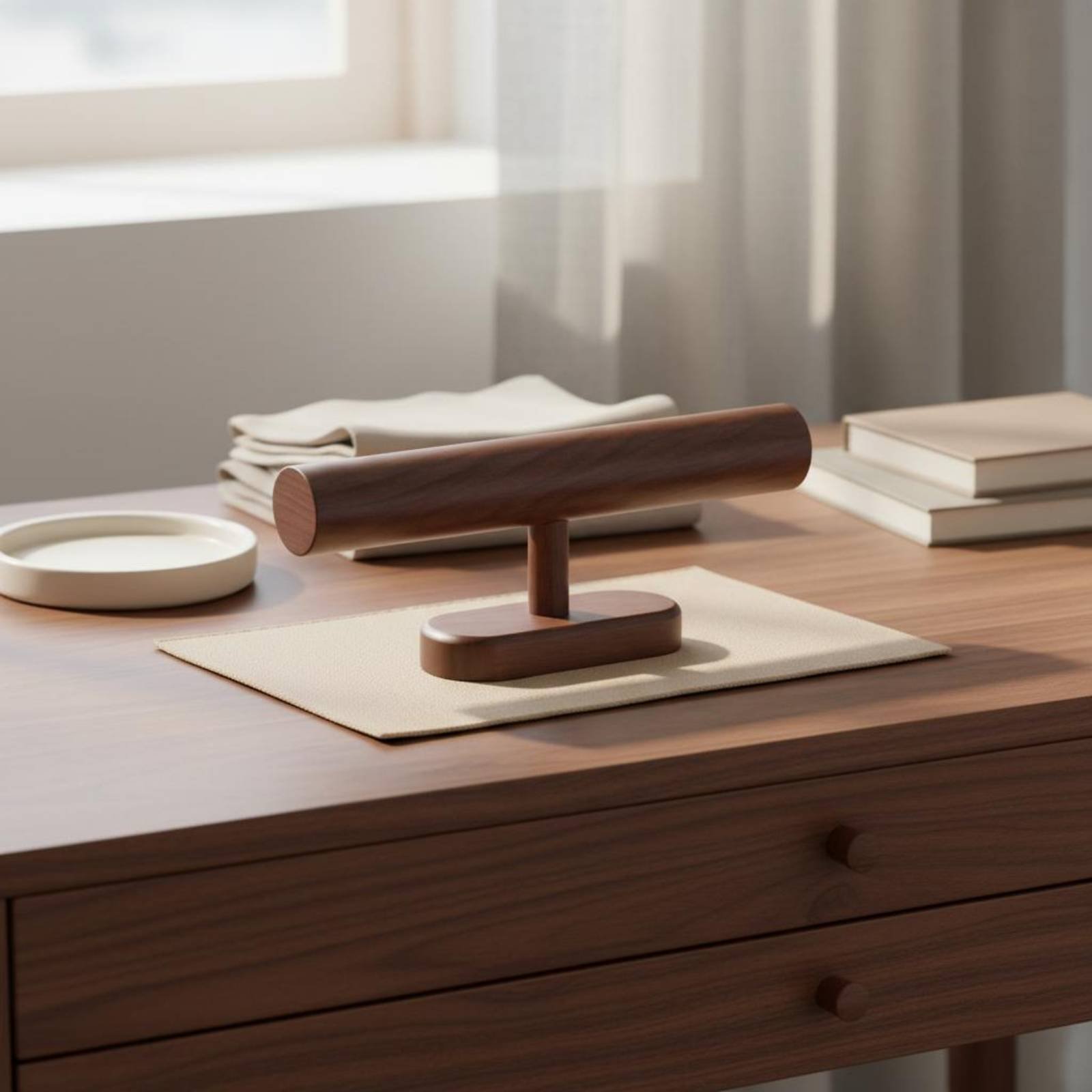 Houten horlogestandaard Multif - Watches Jewelry Holder recensie en prijs