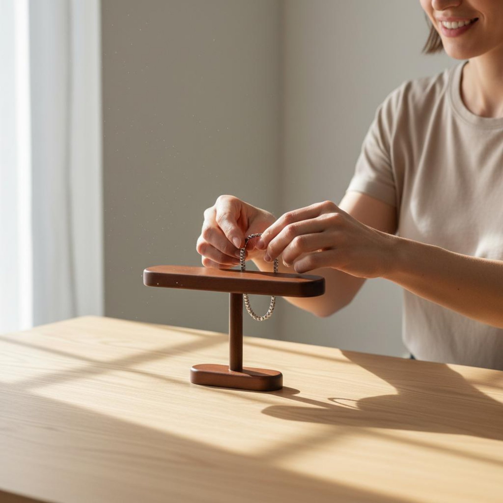 Houten horlogestandaard Multif - Watches Jewelry Holder recensie en prijs