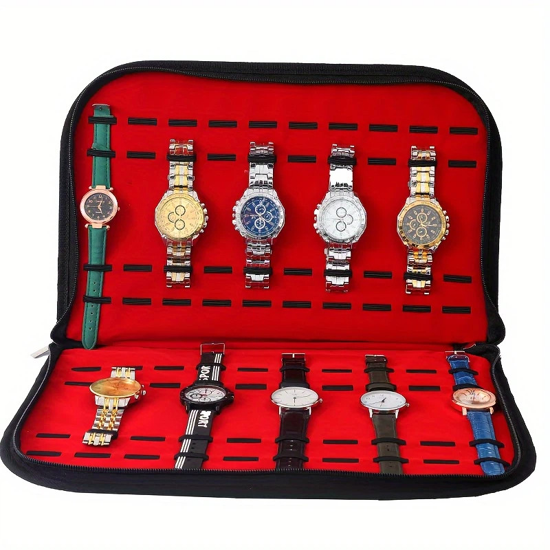 20 slots horloge-opbergtas Han - Jewelry Box Organizer Watches recensie en prijs