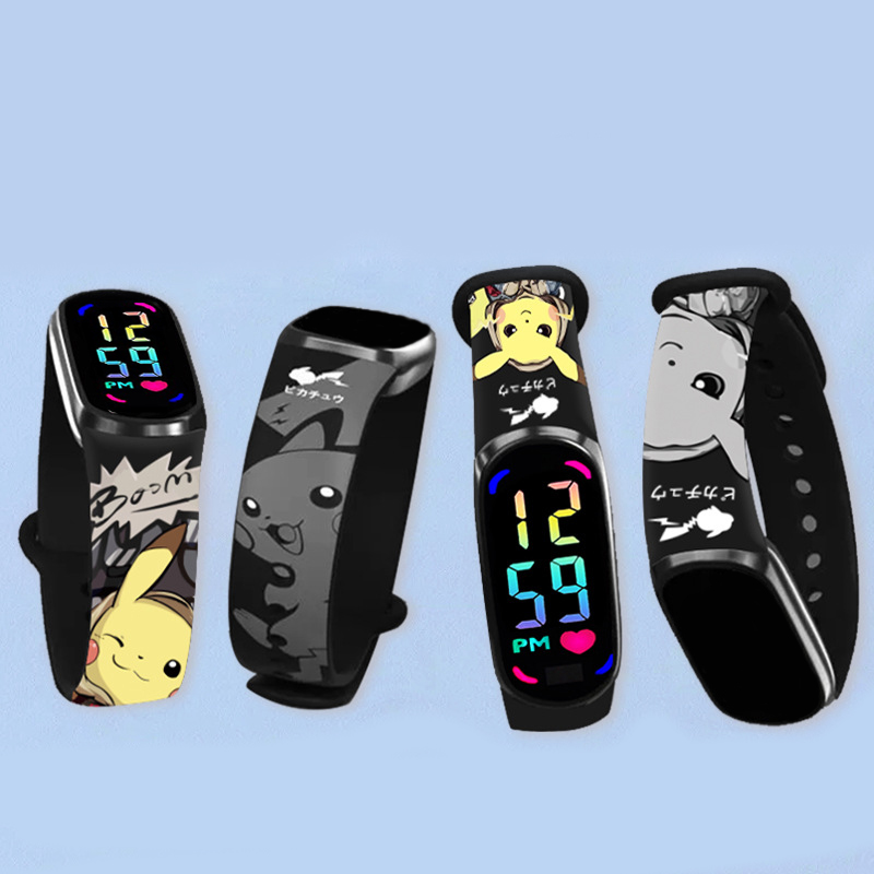 Pikachu LED-kinderhorloge Wate - Jewelry Bracelet Watches recensie en prijs