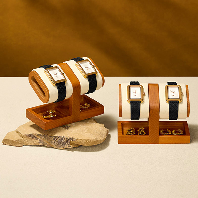Houten horloge display standaa - Watches Jewelry Holder recensie en prijs