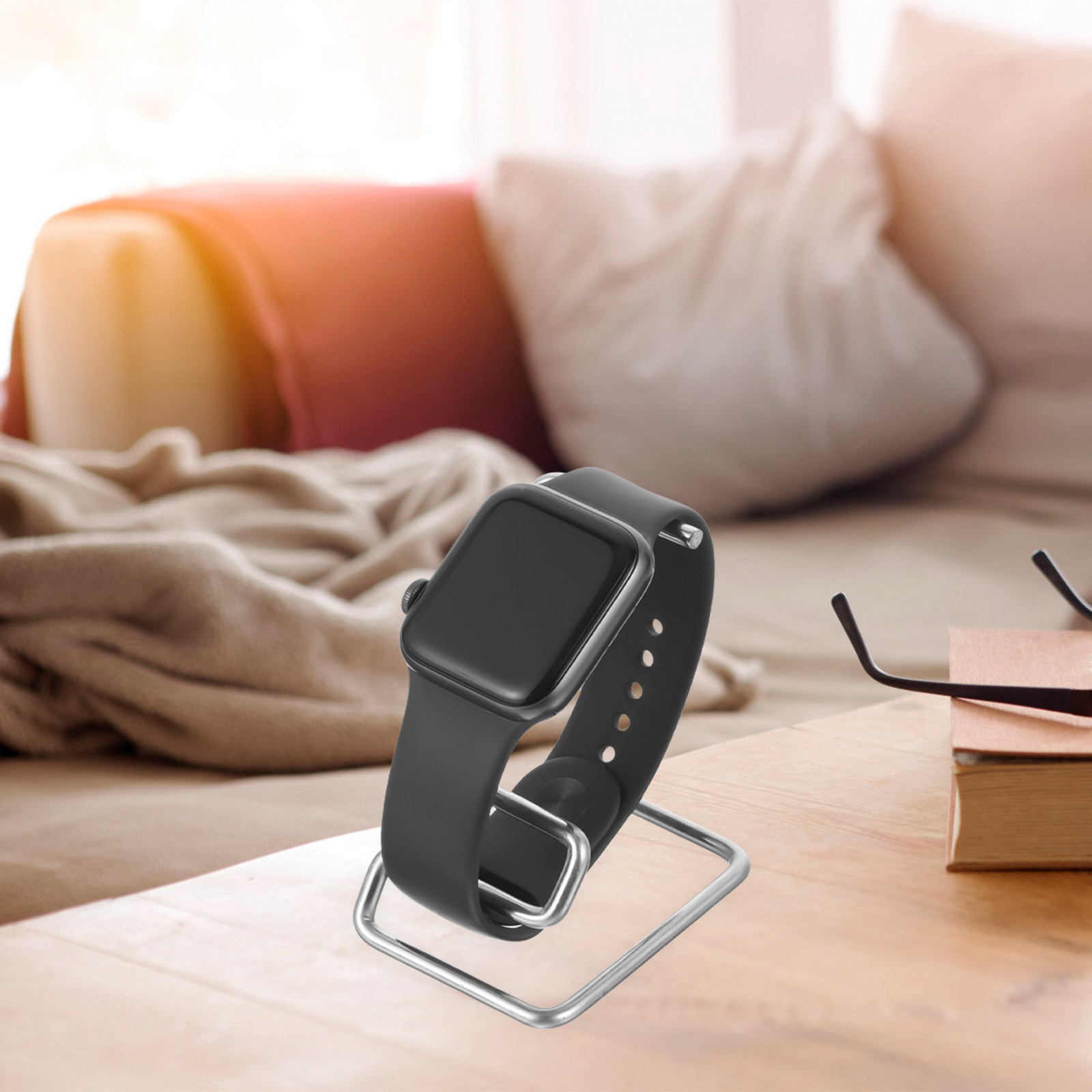 Horlogestandaard van roestvrij - Watches Jewelry Holder recensie en prijs