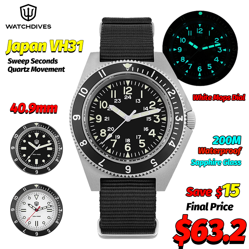 Watchdives WD1972 Quartz Horlo - Jewelry And Watches Box recensie en prijs