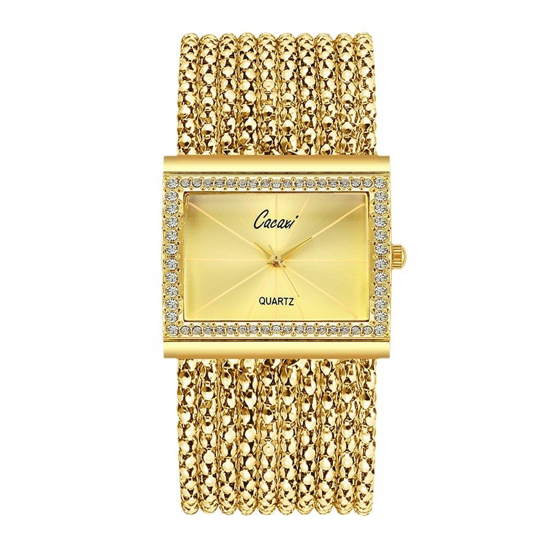 Dames vierkant quartz horloge  - Jewelry Watches Luxury recensie en prijs
