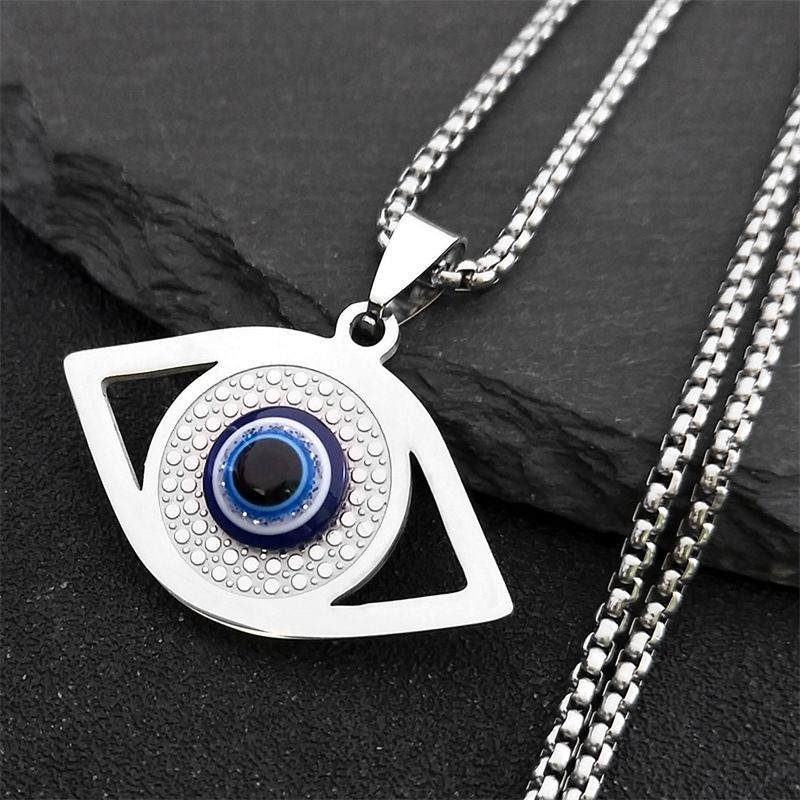 Islam Hamsa Evil Blue Eye kett - Jewelry & Watches Review recensie en prijs