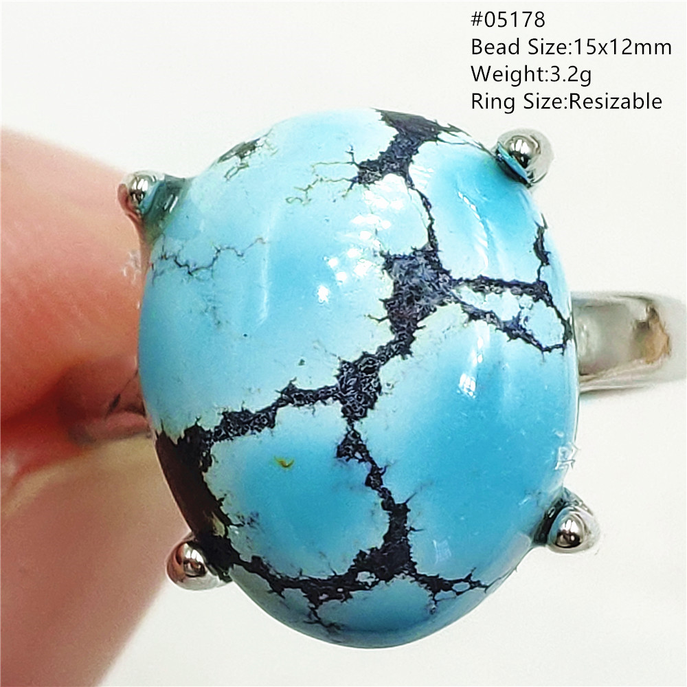 Natuurlijke Groene Turquoise V - Turquoise Stone Ring recensie en prijs