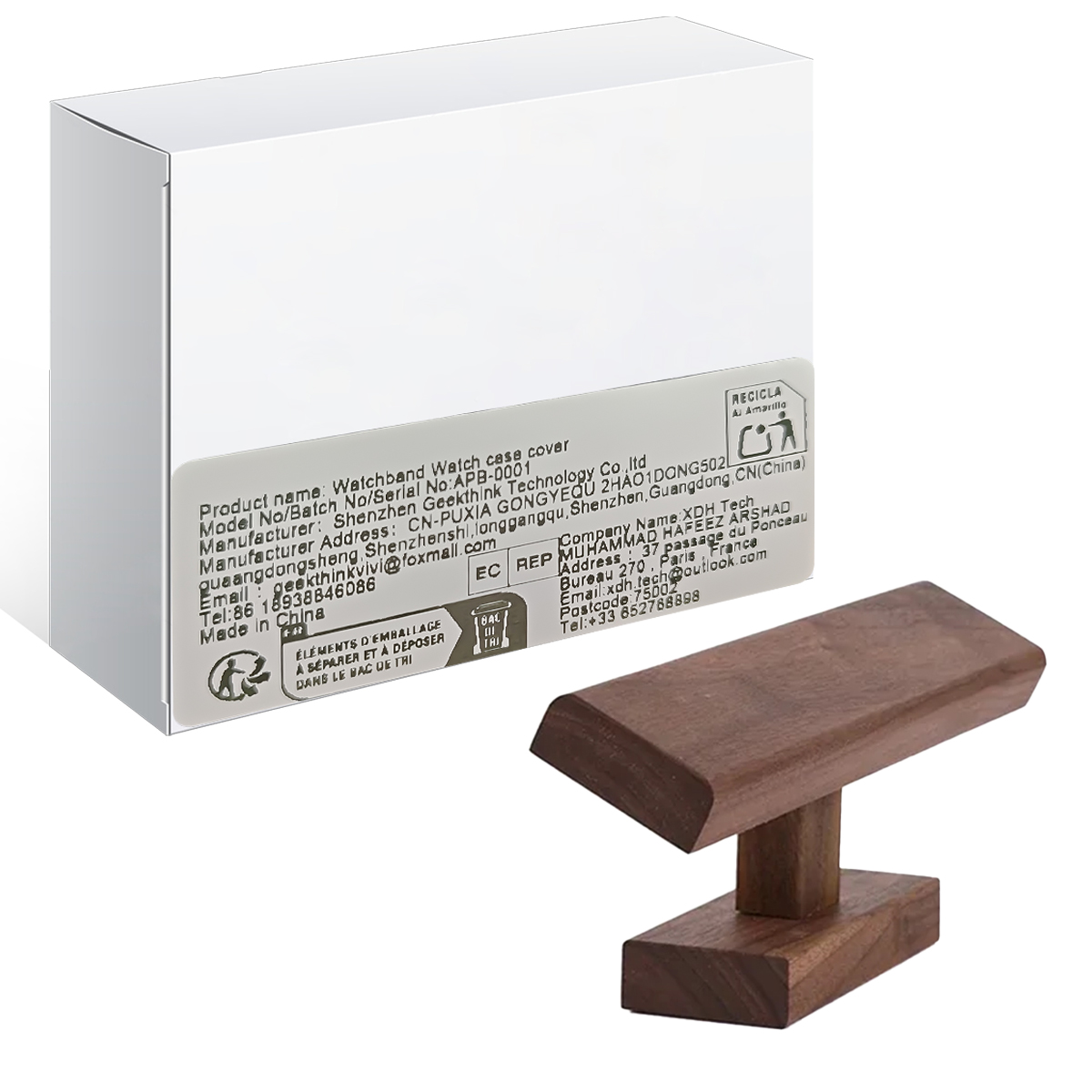 Houten Nieuwe T-Bar Vintage Wa - Watches Jewelry Holder recensie en prijs