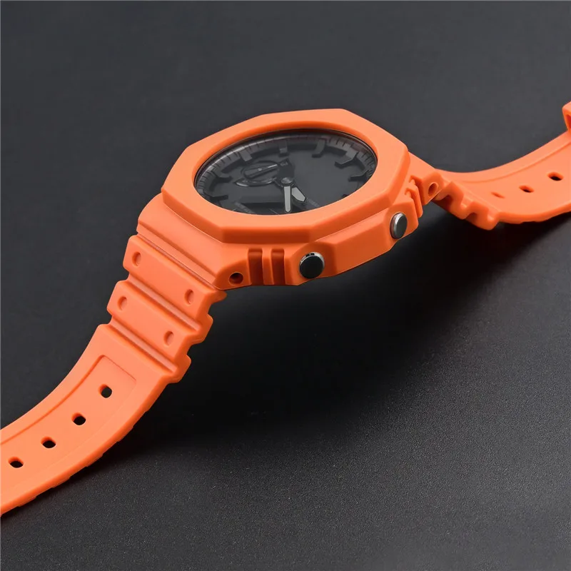 Rubber Horlogeband Case Bezel  - Casio Watch G-Shock Ga-2100 recensie en prijs