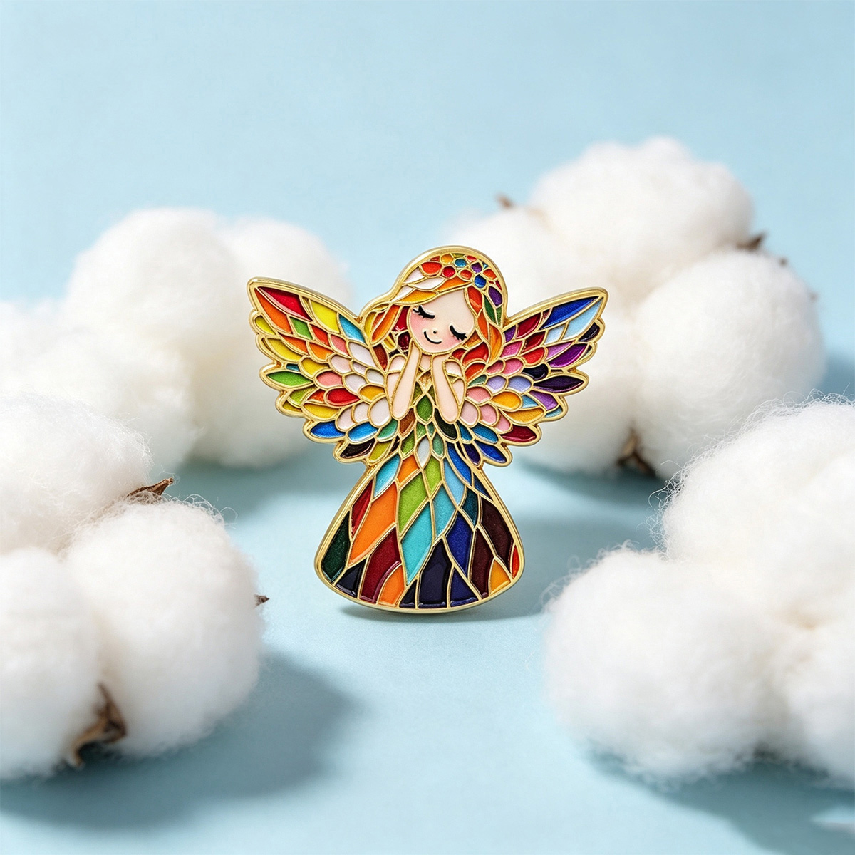 9 stuks vintage kleurrijke mei - Vintage Brooch Pin recensie en prijs